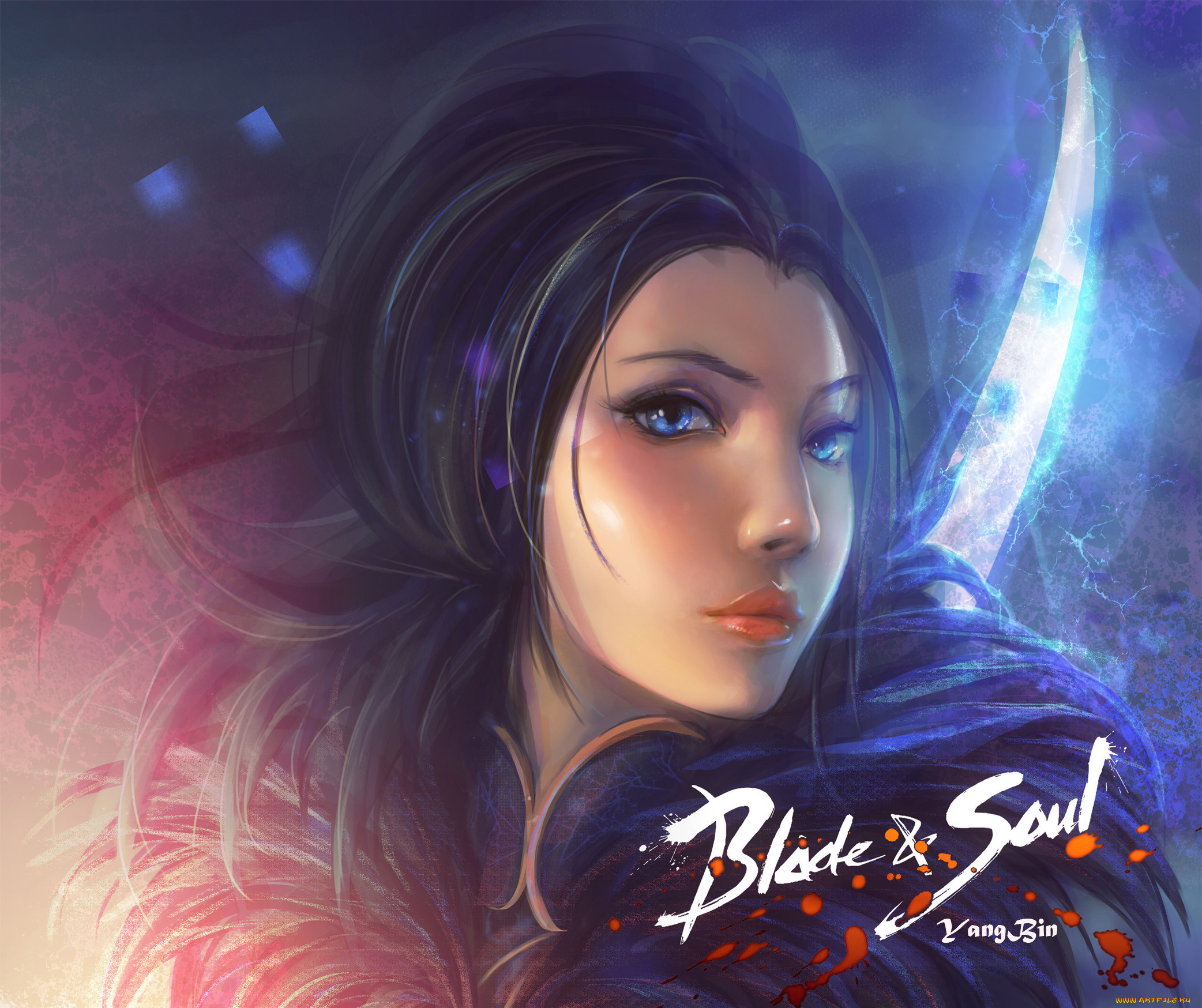 Обои Видео Игры Blade and Soul, обои для рабочего стола, фотографии видео  игры, blade and soul, девушка, blade, soul, zis, арт, парень, снег Обои для  рабочего стола, скачать обои картинки заставки на